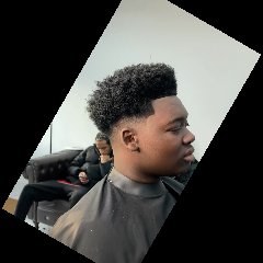 Afro, Skin Fade