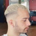 Crew Cut, Short, Skin Fade, Straight