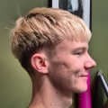 Short, Skin Fade, Straight