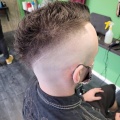 Mohawk, Skin Fade, Wavy